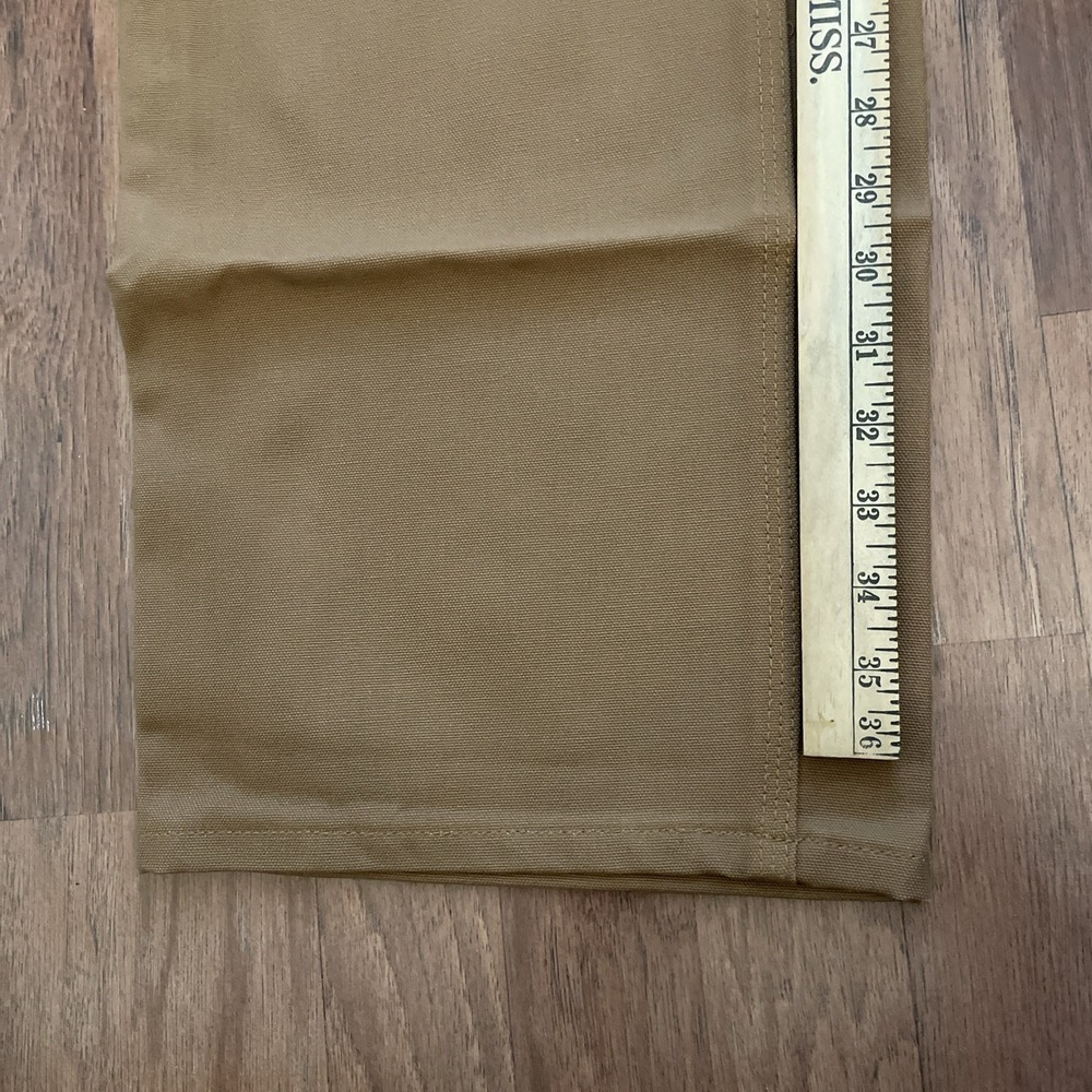 Carhartt FR Flame Resistant Duck Work Dungaree Pants Brown FRB229 BRN 42x36 NWT - Picture 7 of 7